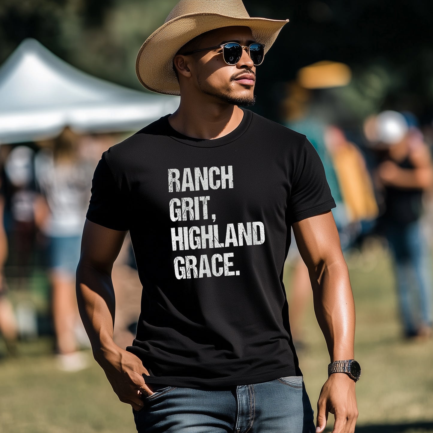 Ranch Grit, Highland Grace T-Shirt