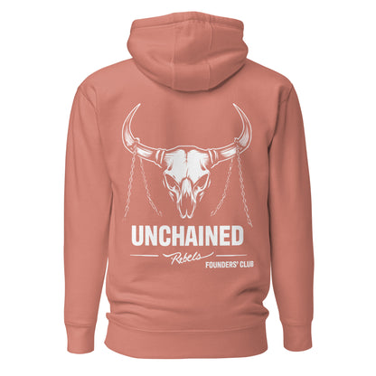 Unchained Rebels Founders' Club Hoodie (Rose)