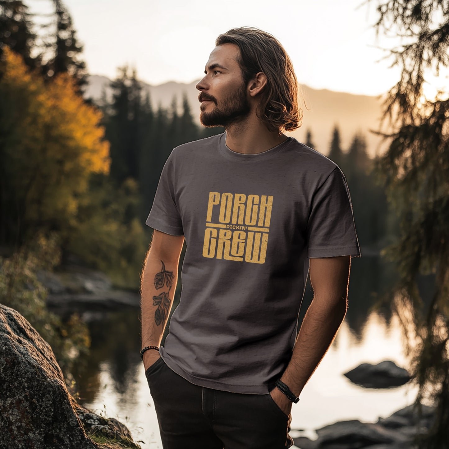 Porch Pickin' Crew T-Shirt